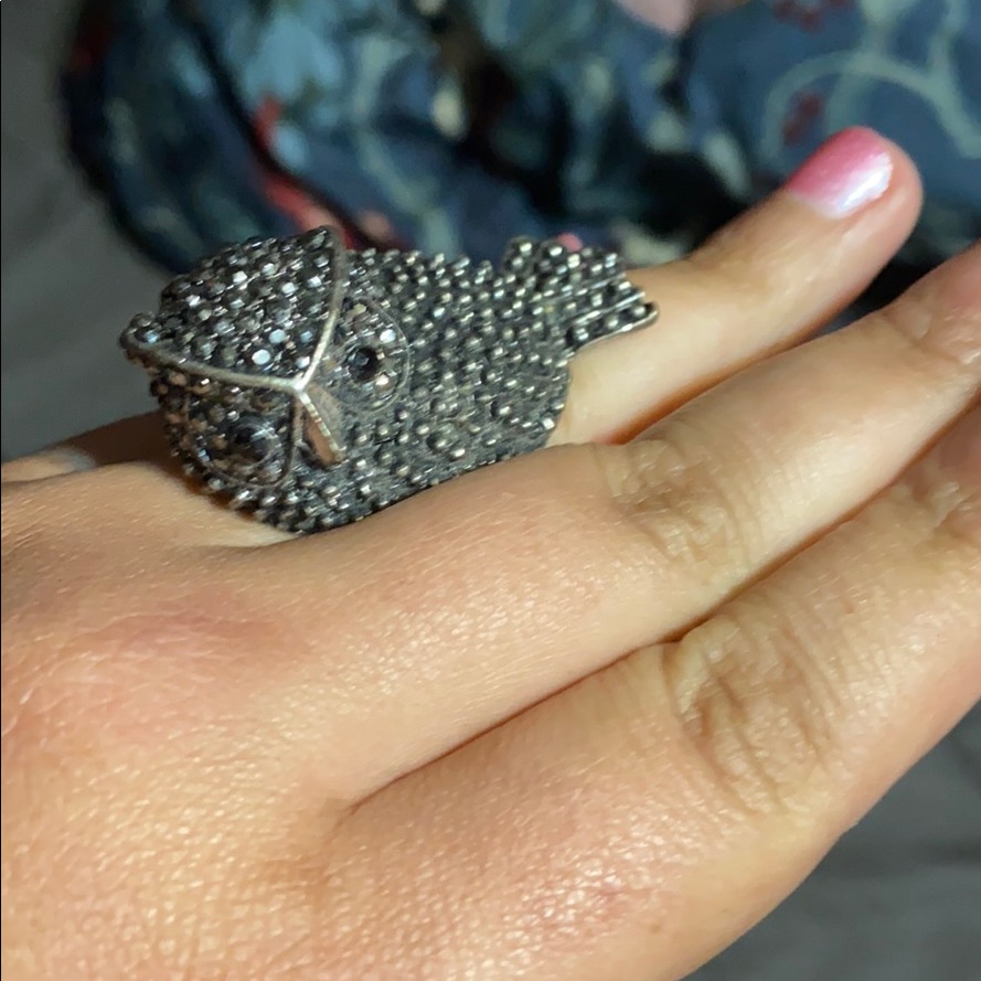 Owl Cocktail Ring 15$